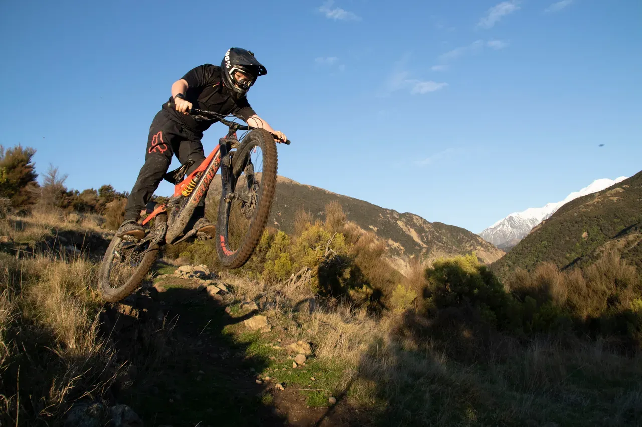 Oli Clark On Wharekiri Ridge