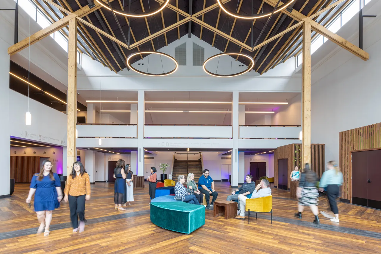 Sir Howard Morrison Centre_Te Haumihi - Foyer 1 - image Media Masters