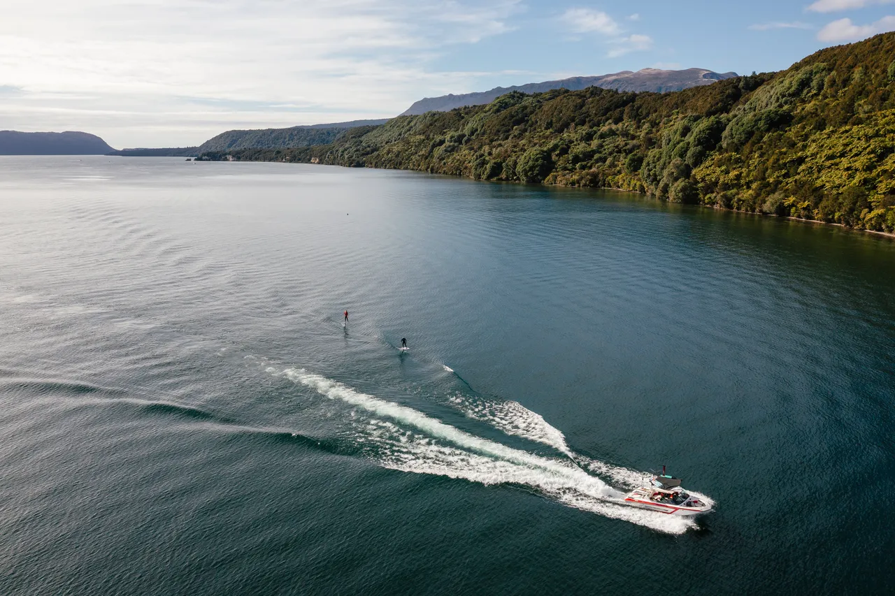 Lake Tarawera boating
