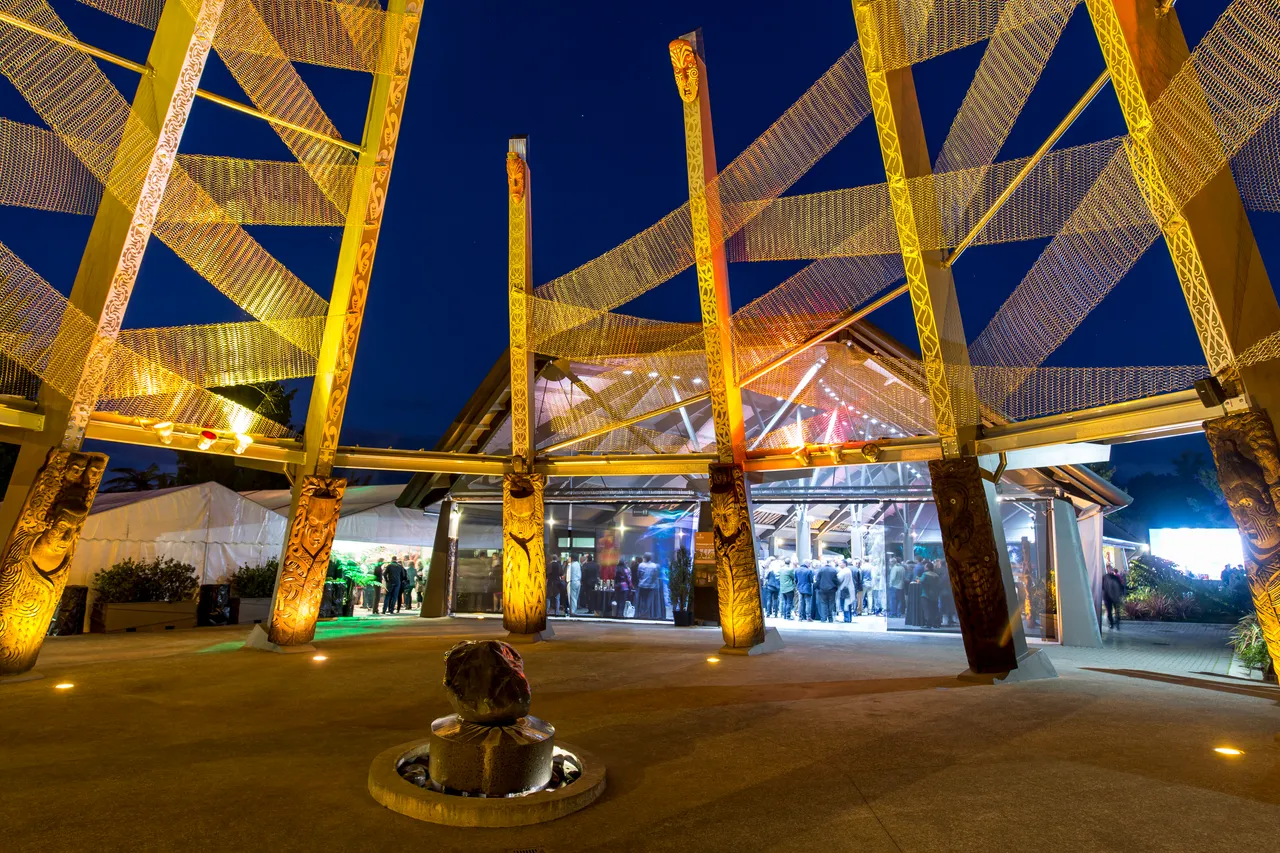 Te Puia_Heketanga at night_credit Graeme Murray