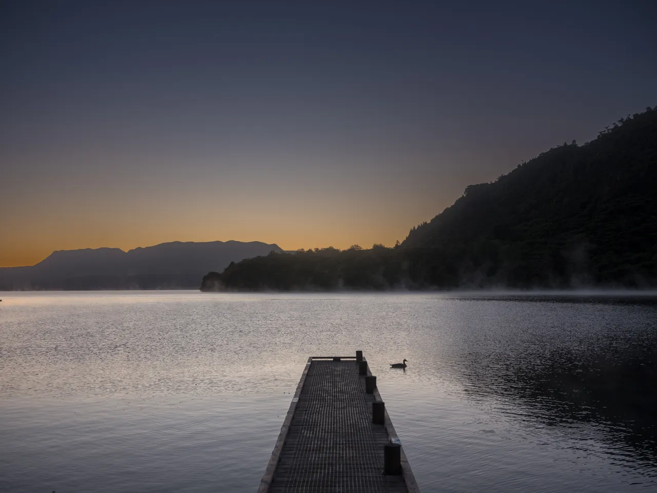 Lake Tarawera_landing at sunrise_credit Reuben James