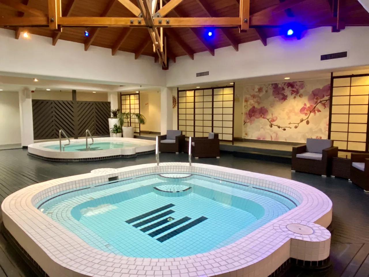 The Hot Pools in The Spa at Millennium Hotel Rotorua