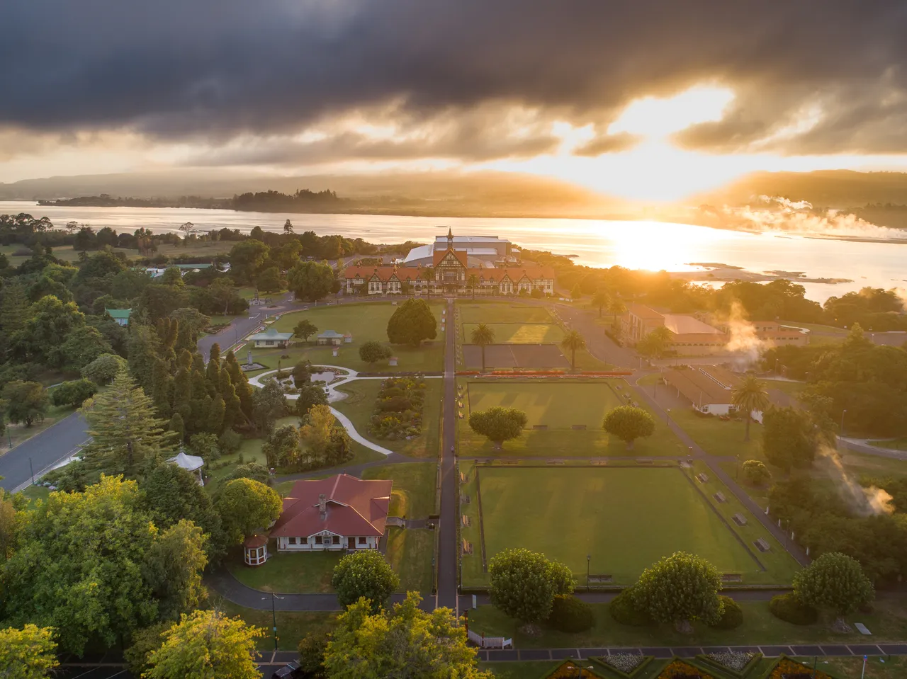 Government Gardens_sunset
