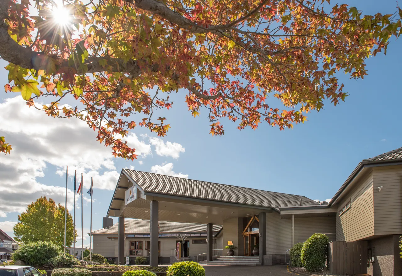 Front Entrance of the Millennium Hotel Rotorua