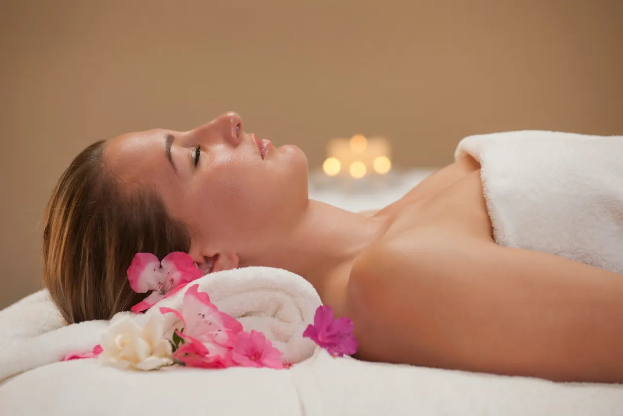 A client receiving a spa treatment at Millennium Hotel Rotorua