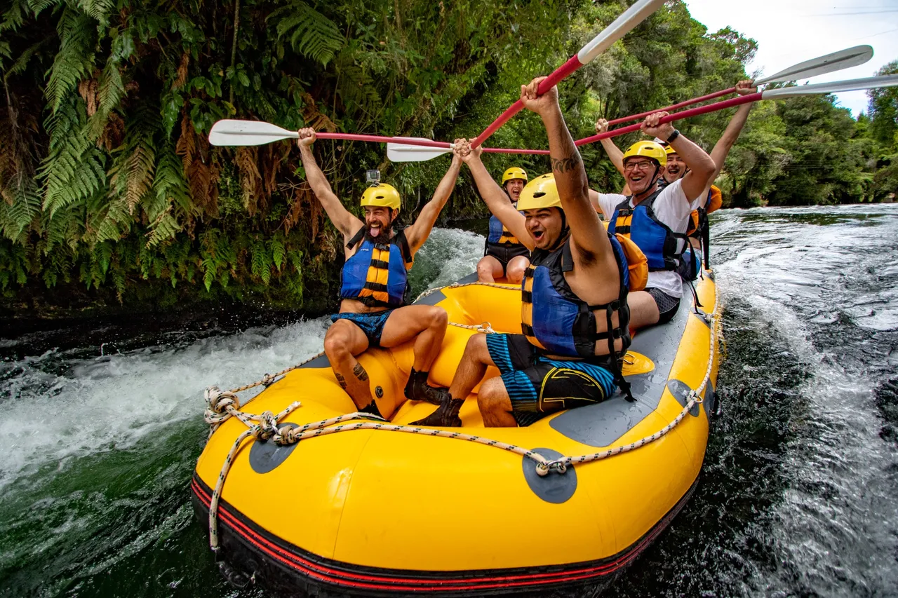 White Water Rafting the Kaituna River