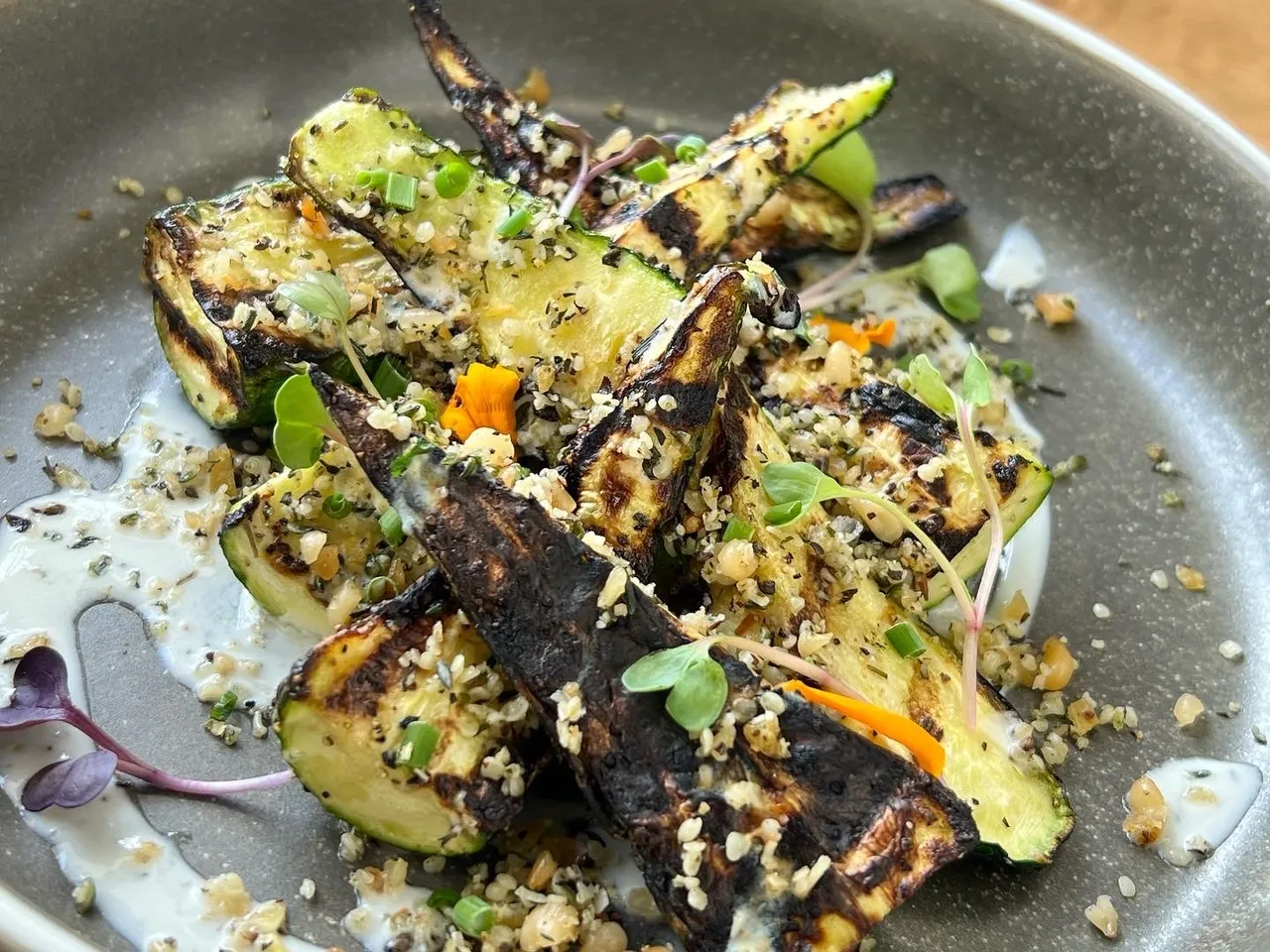 Poco Tapas and Wine_Grilled Courgette