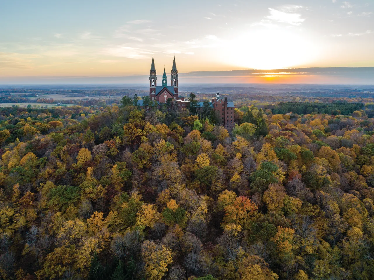 VM_Holy Hill National Shrine of Mary_Aerial