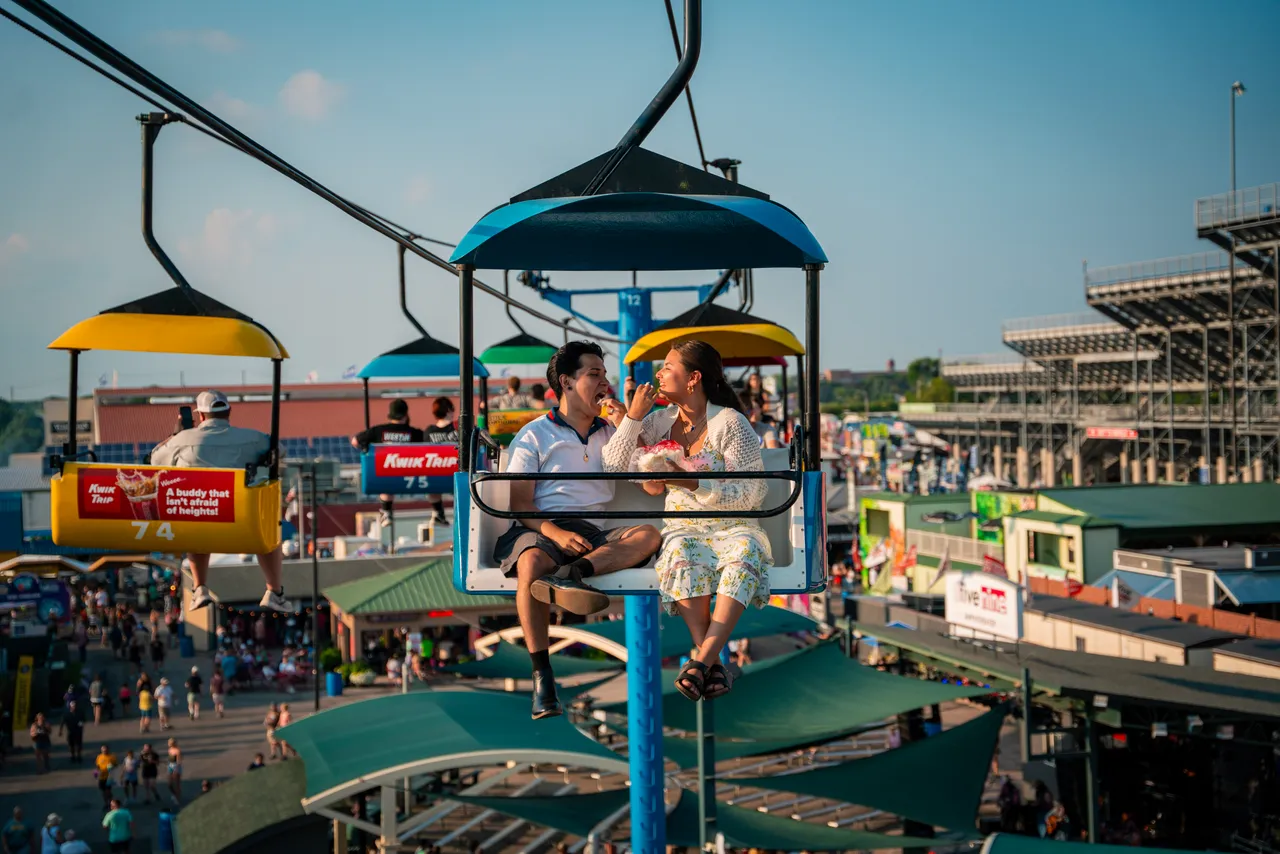 SkyGlider at Wisconsin State Fair