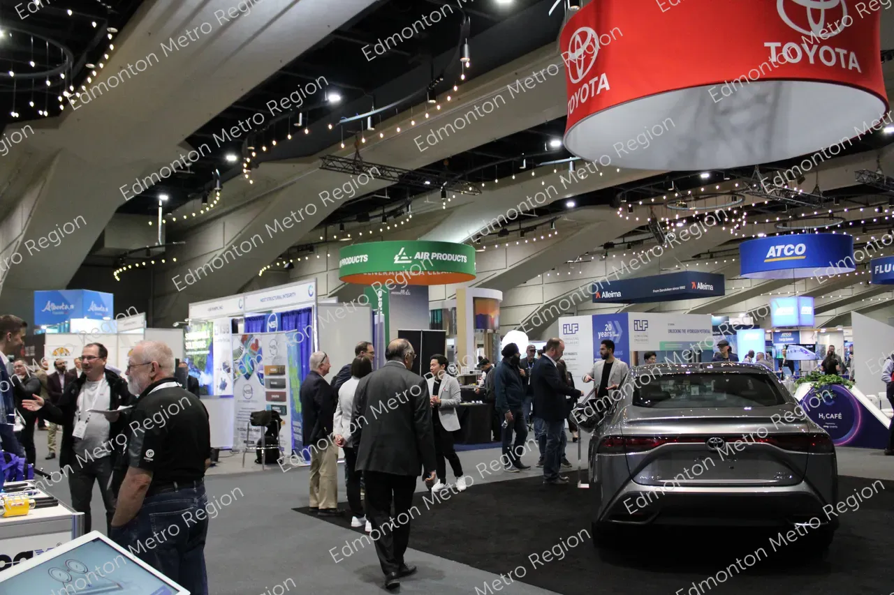 Trade show floor