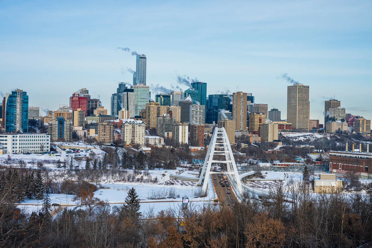 Downtown Edmonton Skyline