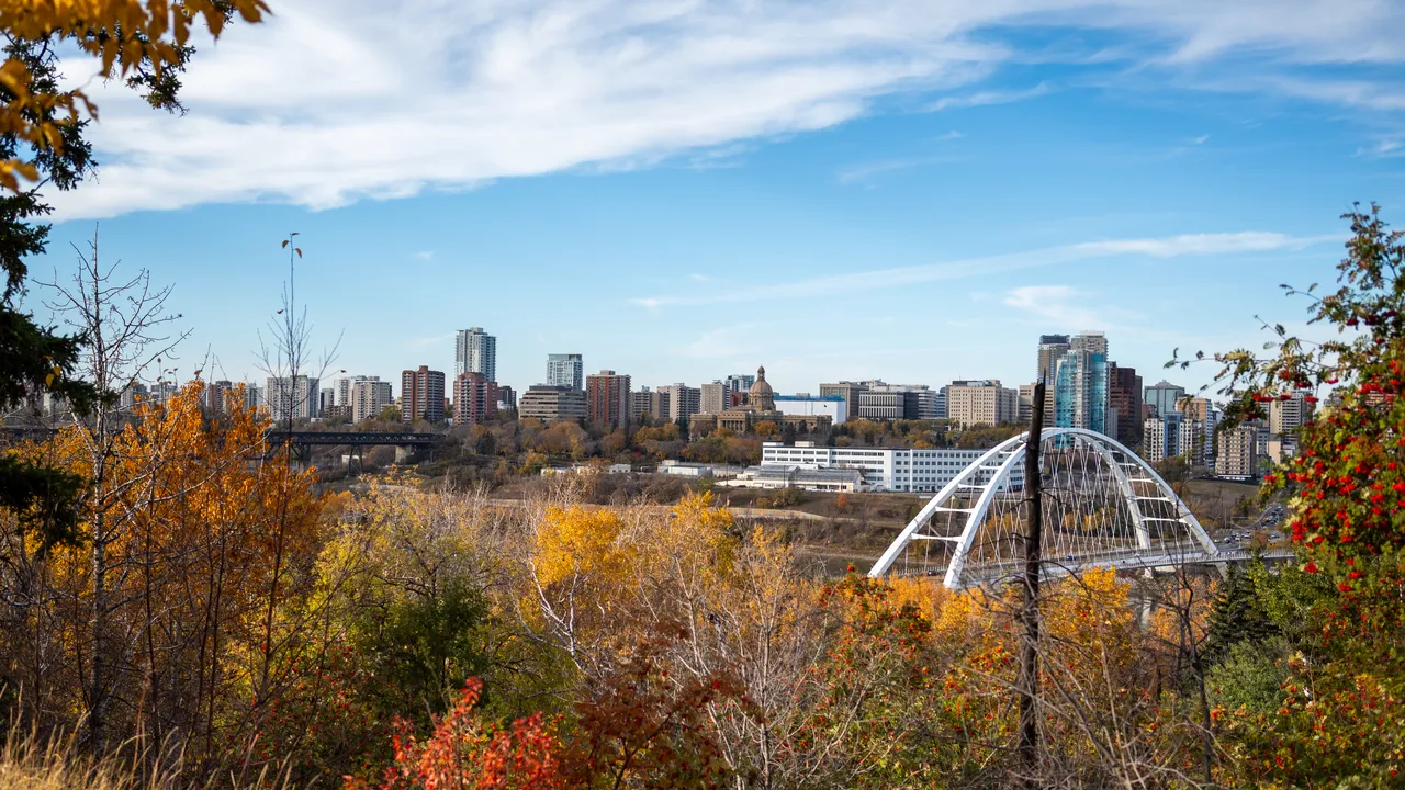 Downtown Edmonton Skyline