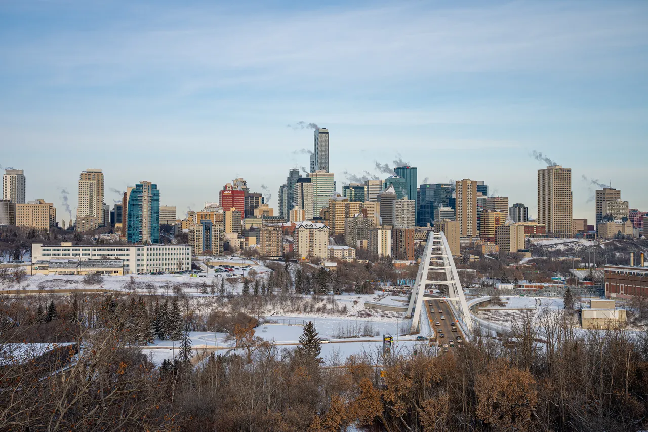 Downtown Edmonton Skyline