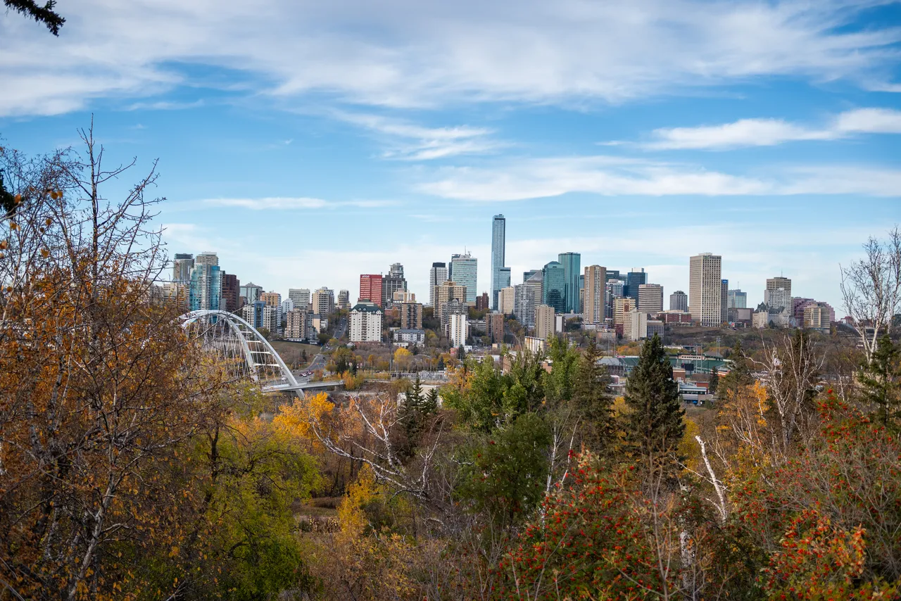 Downtown Edmonton Skyline