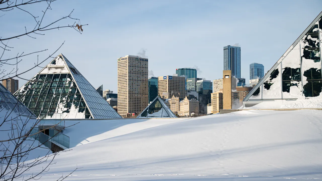 Downtown Edmonton Skyline