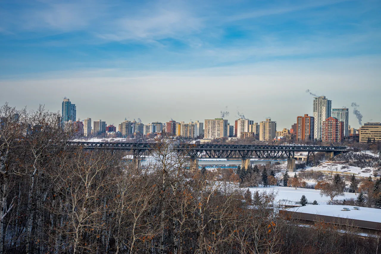 Downtown Edmonton Skyline