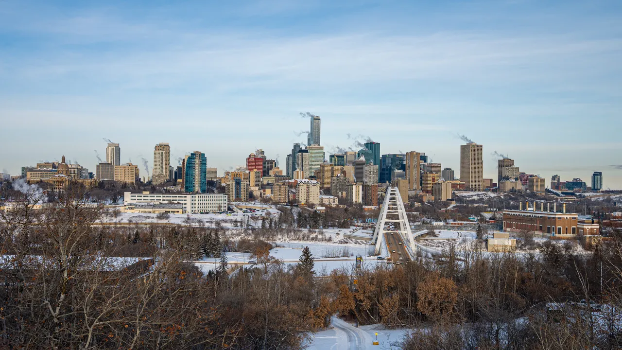 Downtown Edmonton Skyline