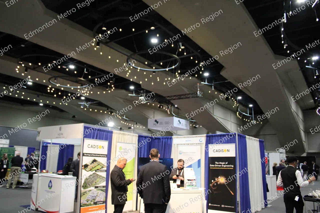 Trade show floor
