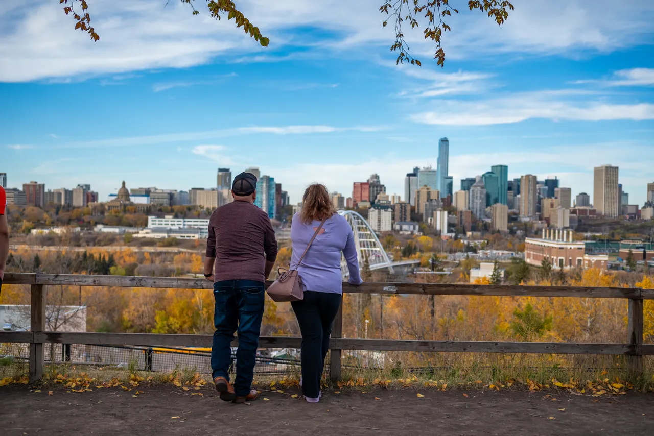 Downtown Edmonton Skyline