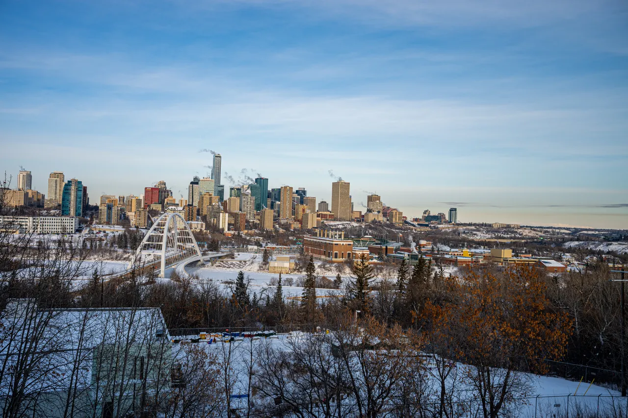 Downtown Edmonton Skyline