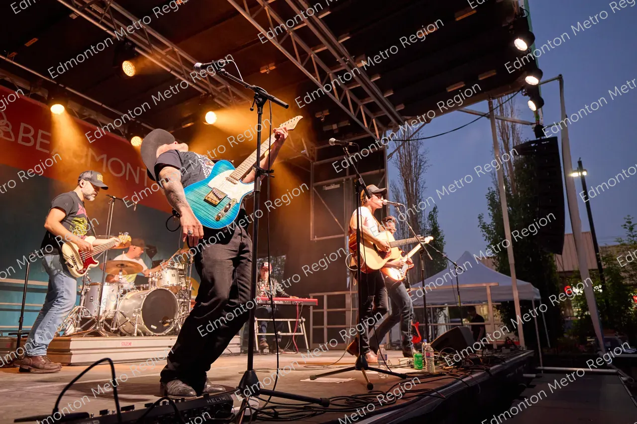 Concert stage Beaumont Days