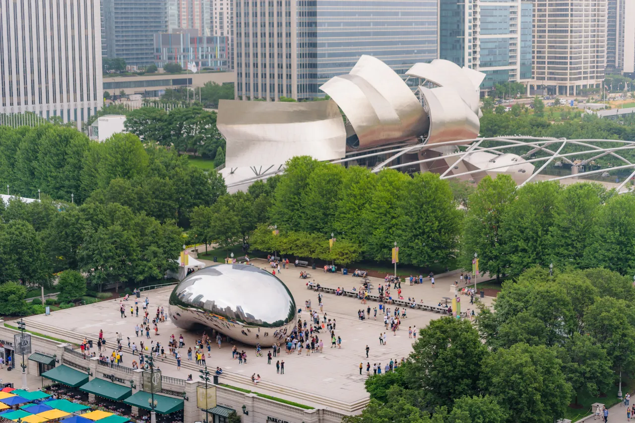 The Bean at Millennium Park
