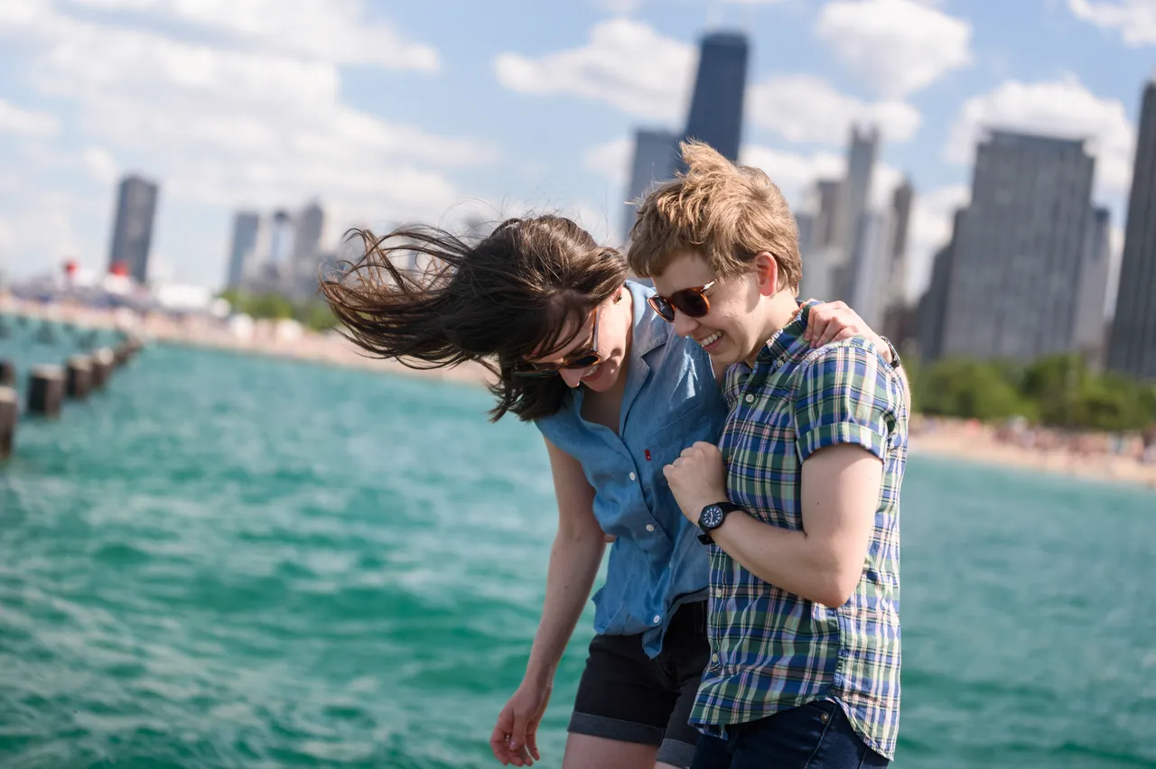 Laughing Along the Lake