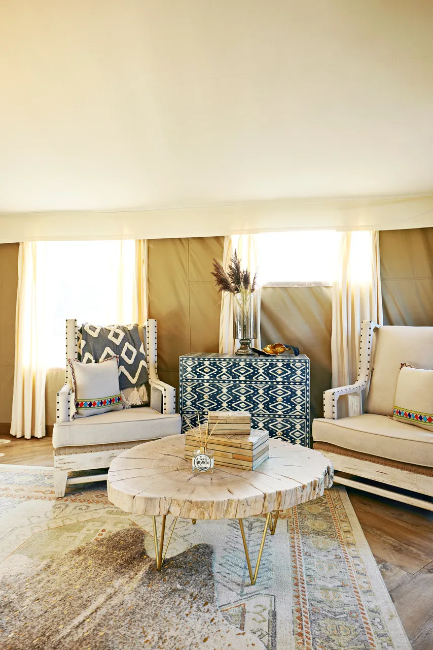 Camp Aramoni_Interior of tent_Tonica_Beyond