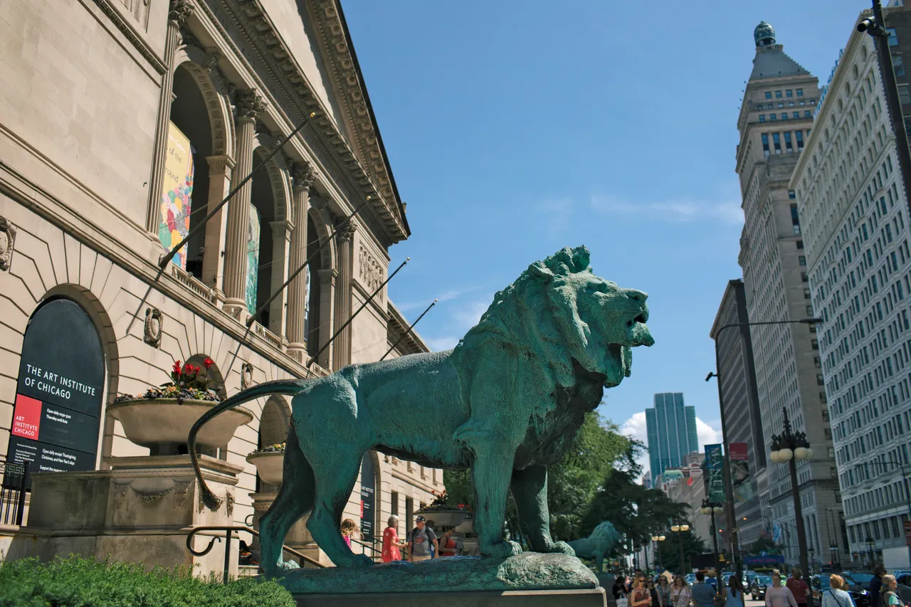 Art Institute_Lion_Chicago