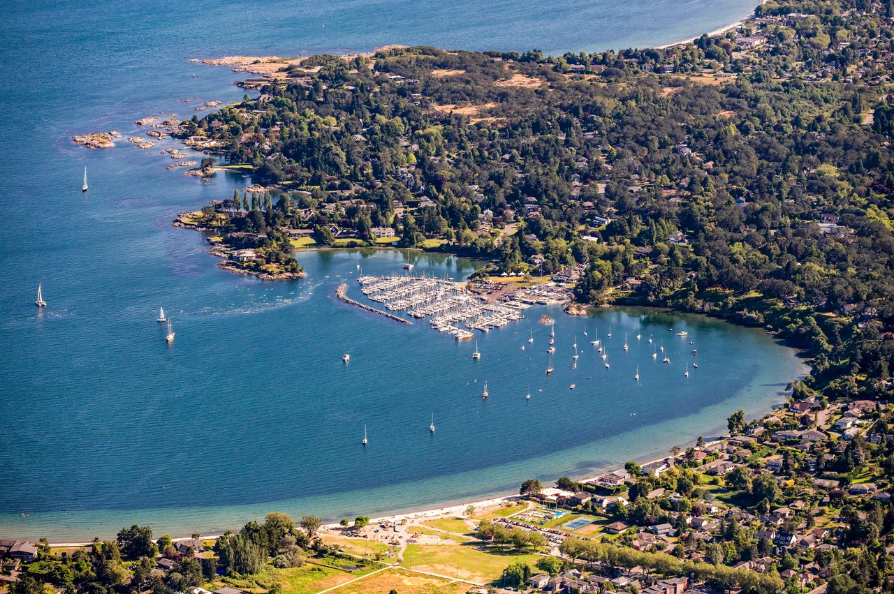 Water landscape aerial - 5