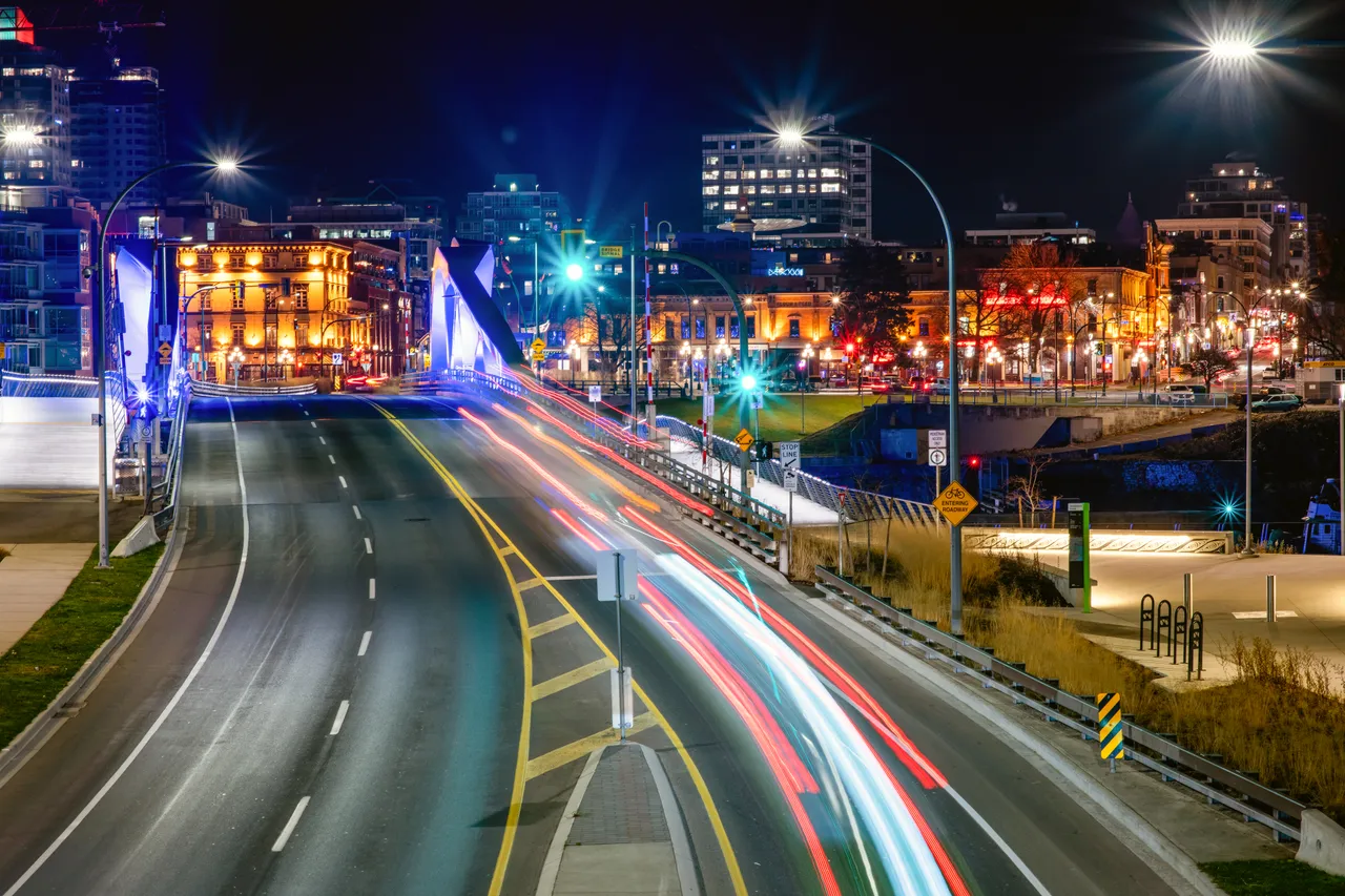 Bridge at night - 1 - Victoria