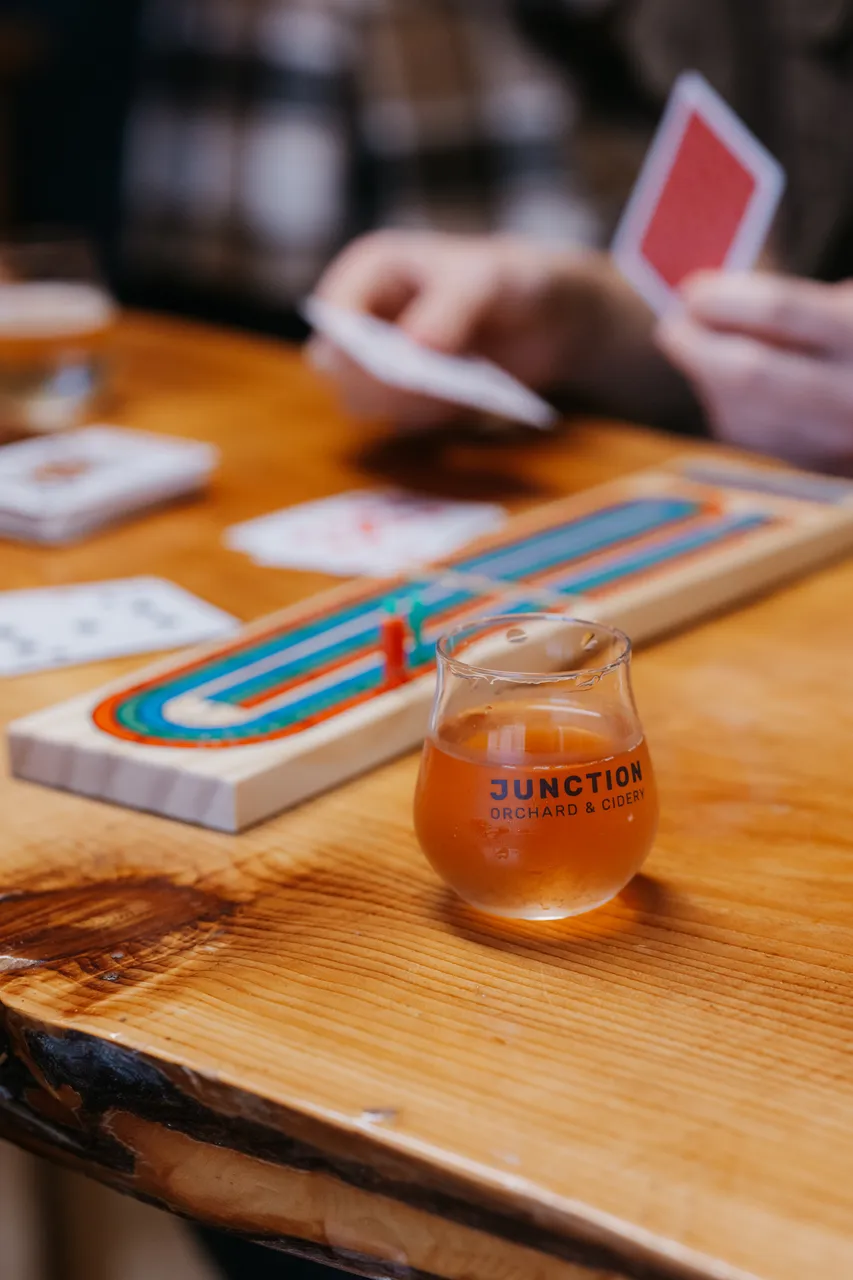 Glass of cider - 1 - Junction Orchard & Cidery - Victoria