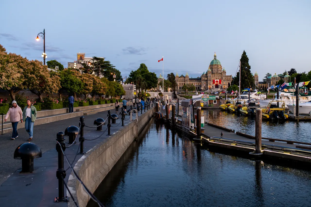 Inner Harbour with Parliament Buildings in Background