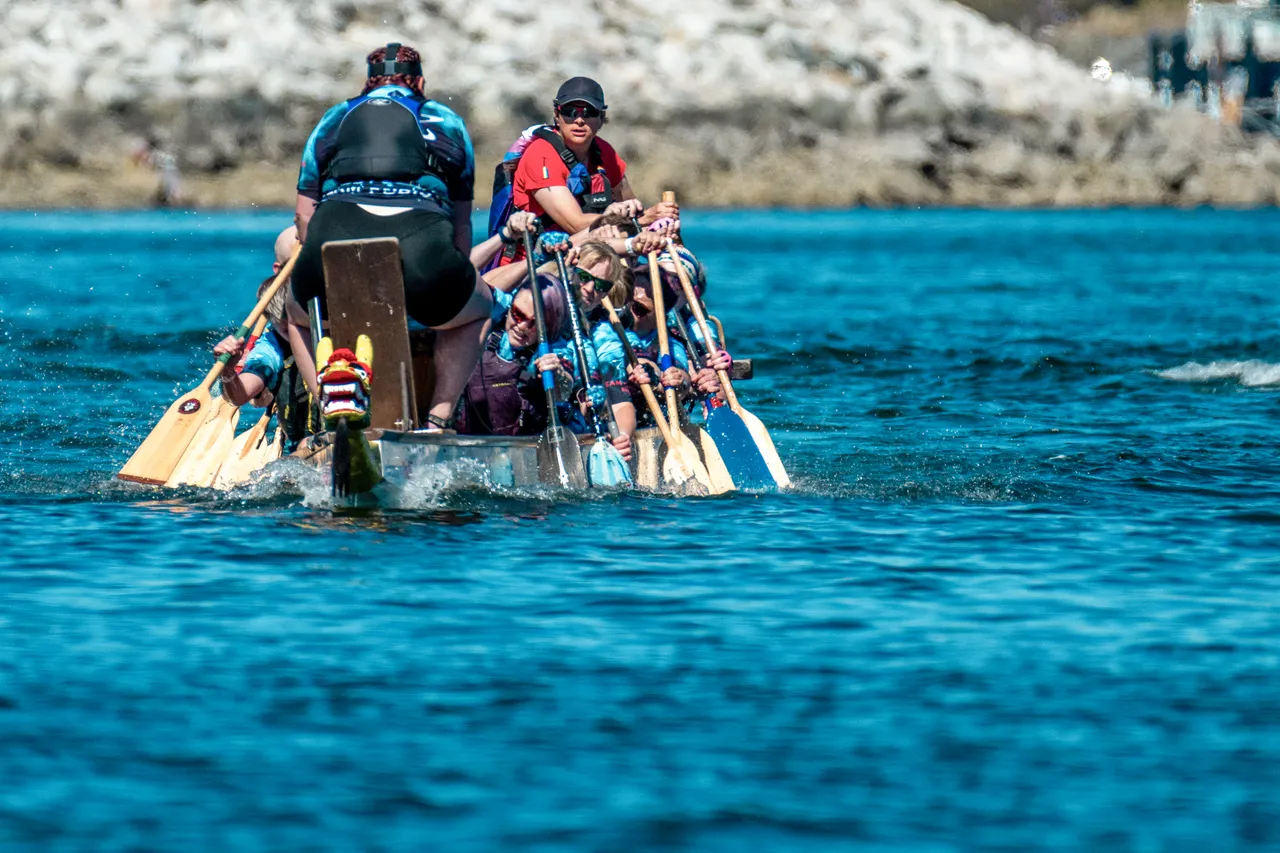 Group paddling - 4