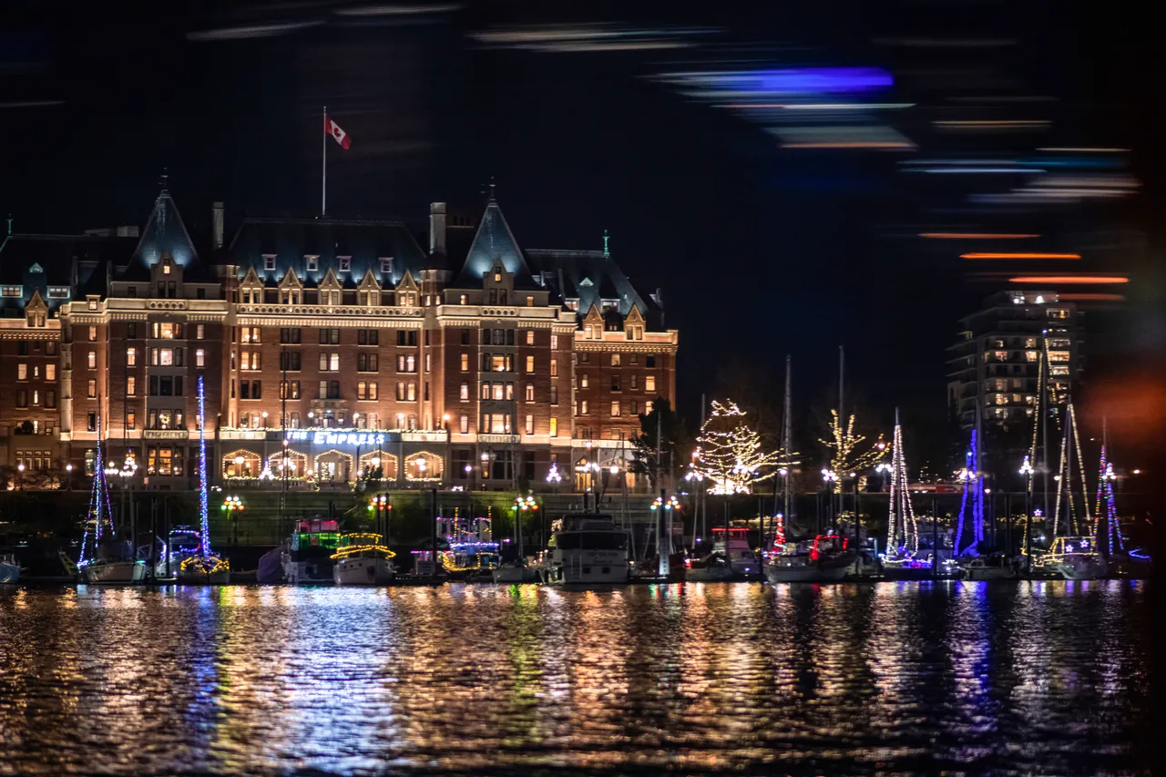 Harbour at night