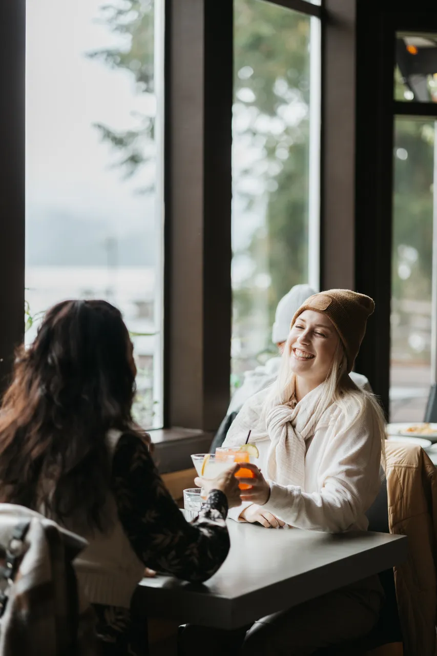 People at restaurants - 4 - Sooke