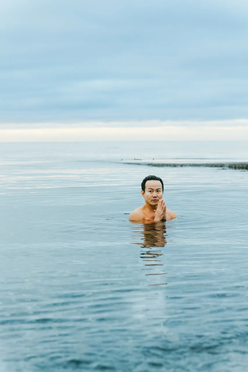 Cold water swim - 1