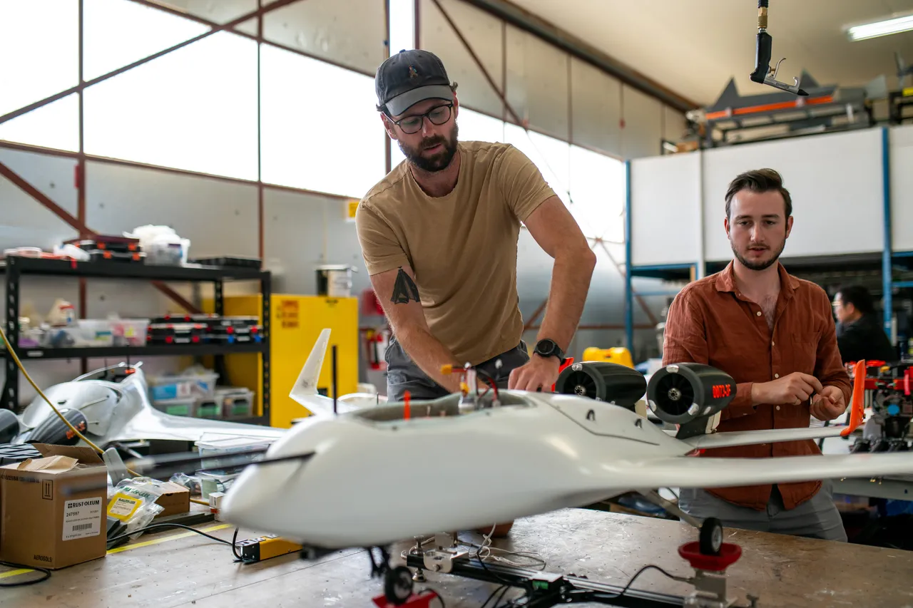 Working on aircraft - 6 - UVIC Aerospace Lab - Victoria