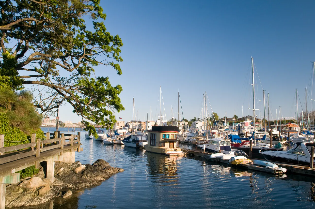 Songhees Walkway and West Bay Marina