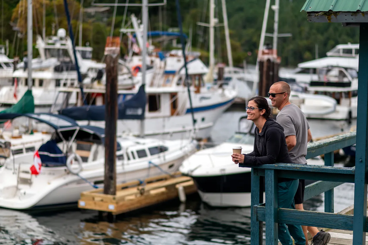 Couple standing by water - Dr. Sienna Bourdon - 2
