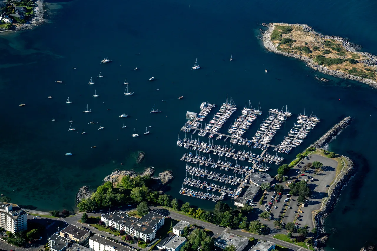 Oak Bay Aerial Marina