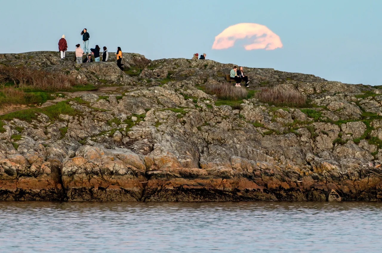 People at Cattle Point