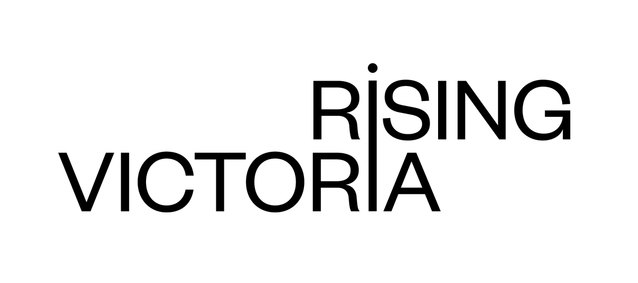Victoria Rising Logo - Black