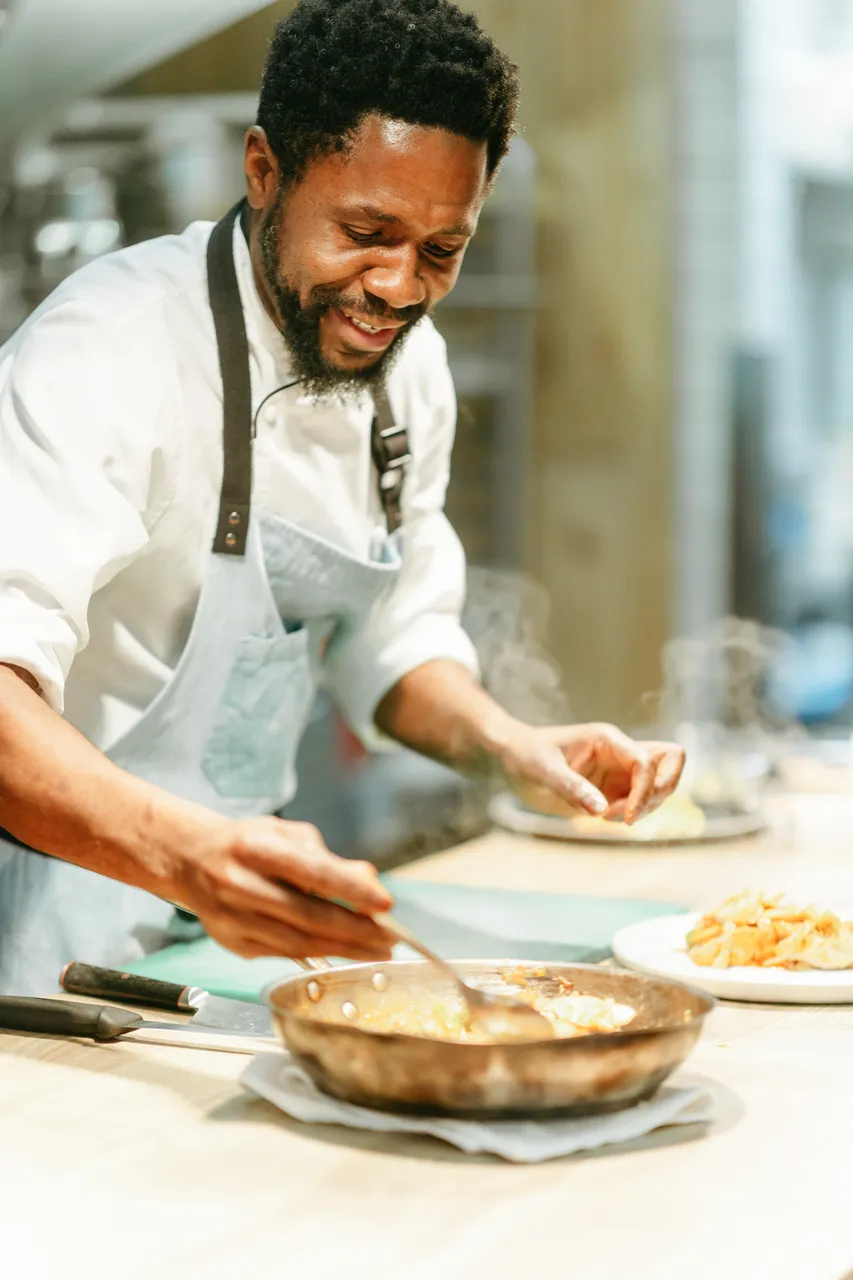 Chef plating dish - 6 - House of Boateng