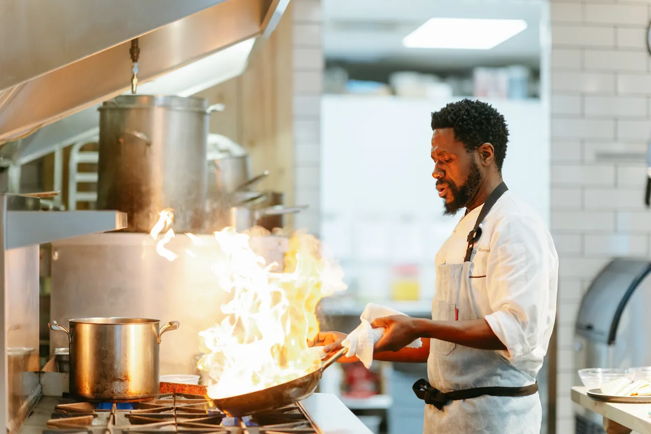 Chef cooking - 5 - House of Boateng
