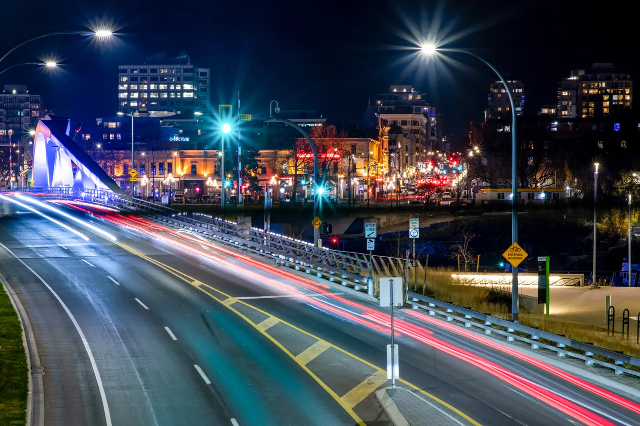 Bridge at night - 2 - Victoria
