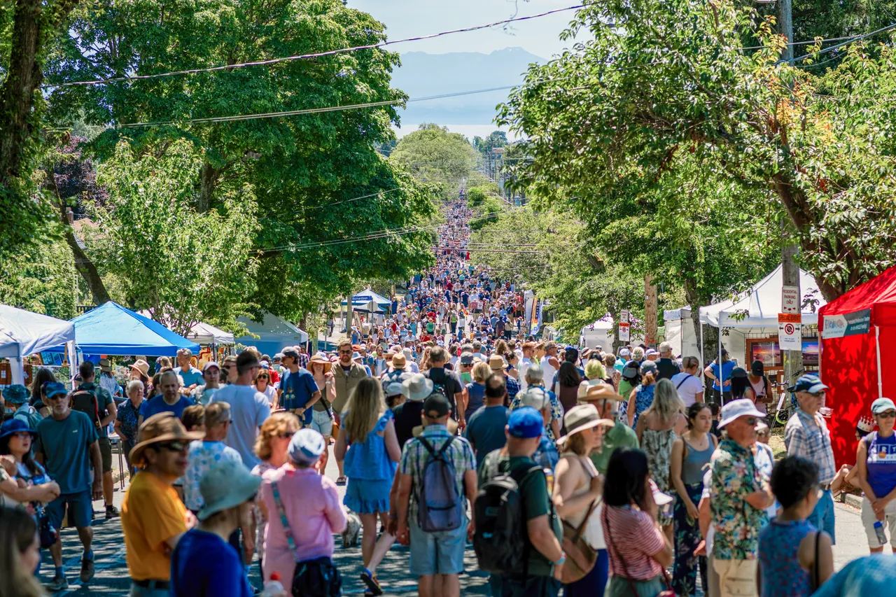 Crowd in outdoor event - 2