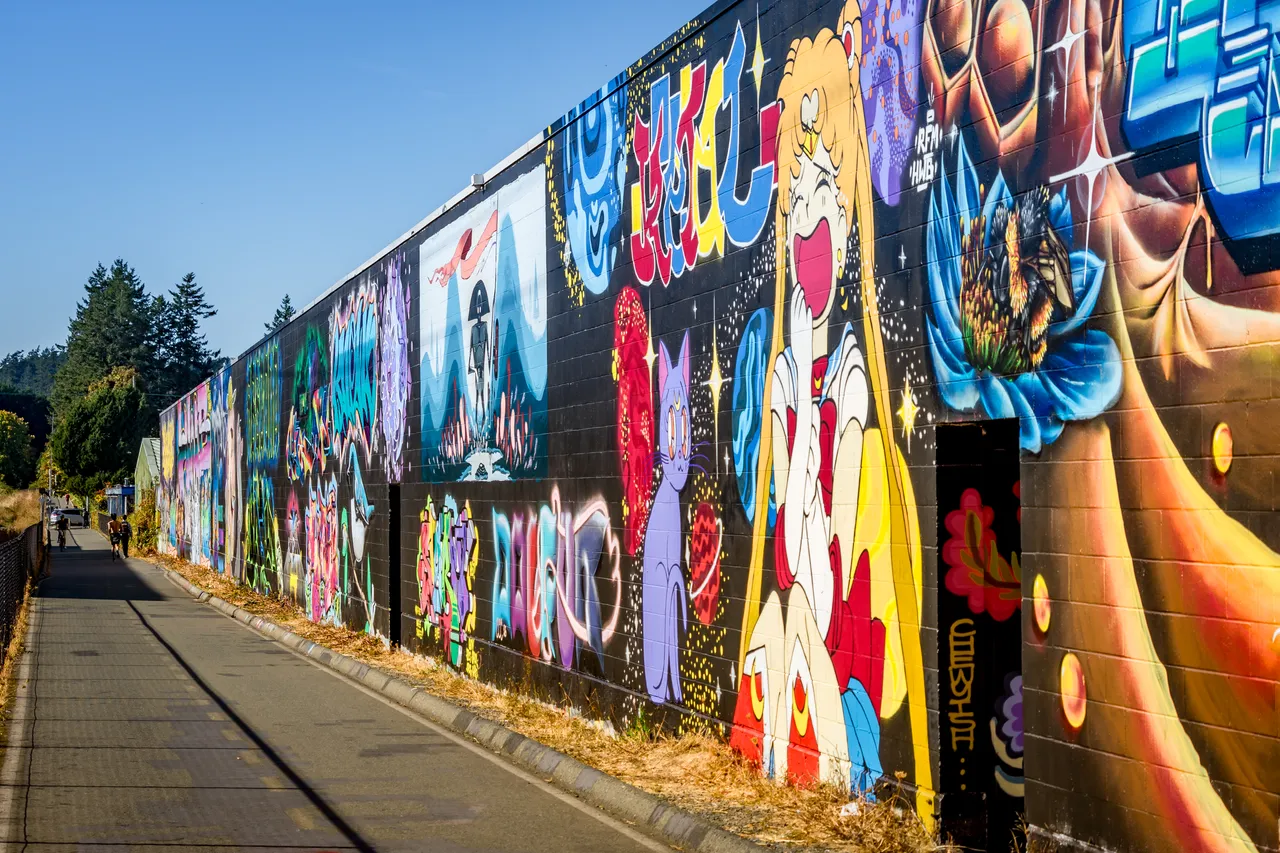 E&N Trail Mural Art