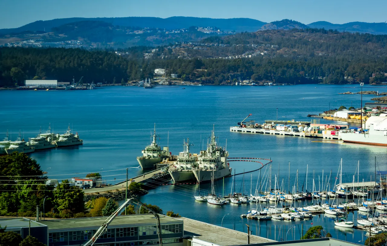Navy Ships CFB Esquimalt