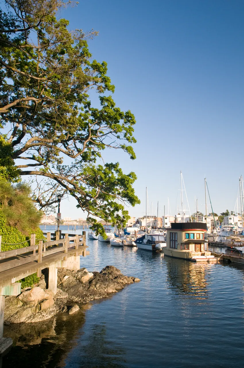 Songhees Walkway and West Bay Marina
